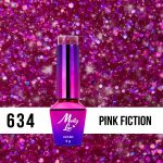 Esmalte semipermanente Molly Lac Pink Fiction 5 ml 634