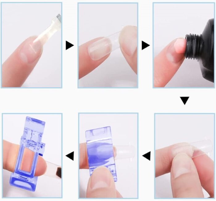 Pinza para moldes Dual Form azul