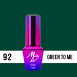 Esmalte semipermanente Molly Lac Green To Me 10 ml 92