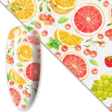 Foil Transfer Frutas Cítricas