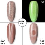 Esmalte semipermanente Molly Lac Night Glowing Suede 5 ml 670