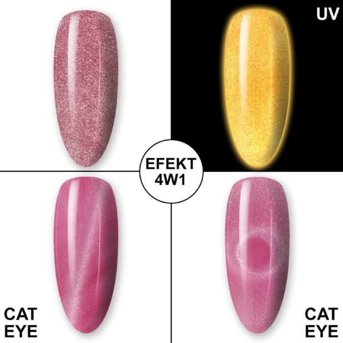 Esmalte semipermanente Molly Lac Night Glowing Sweetest Perfection 5 ml 672