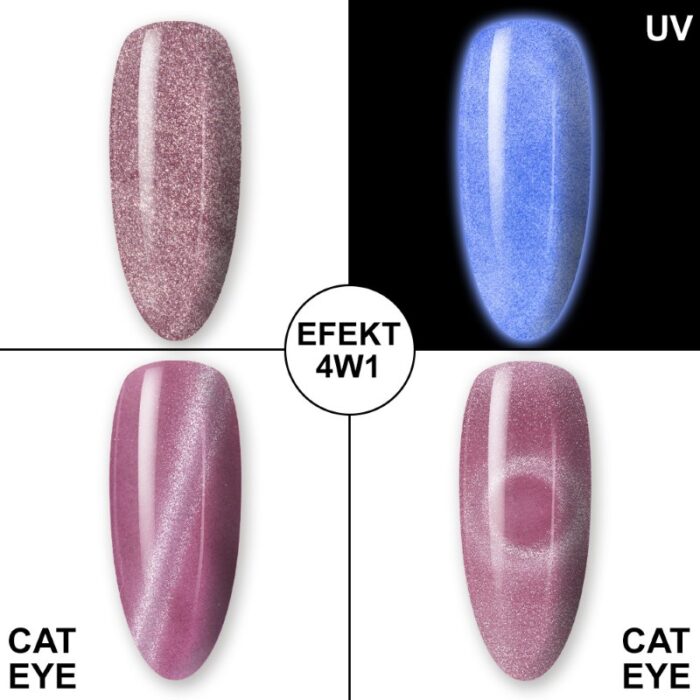 Esmalte semipermanente Molly Lac Night Glowing Higher Love 5 ml 673