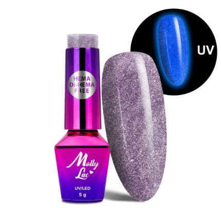 Esmalte semipermanente Molly Lac Night Glowing Uselink 5 ml 675