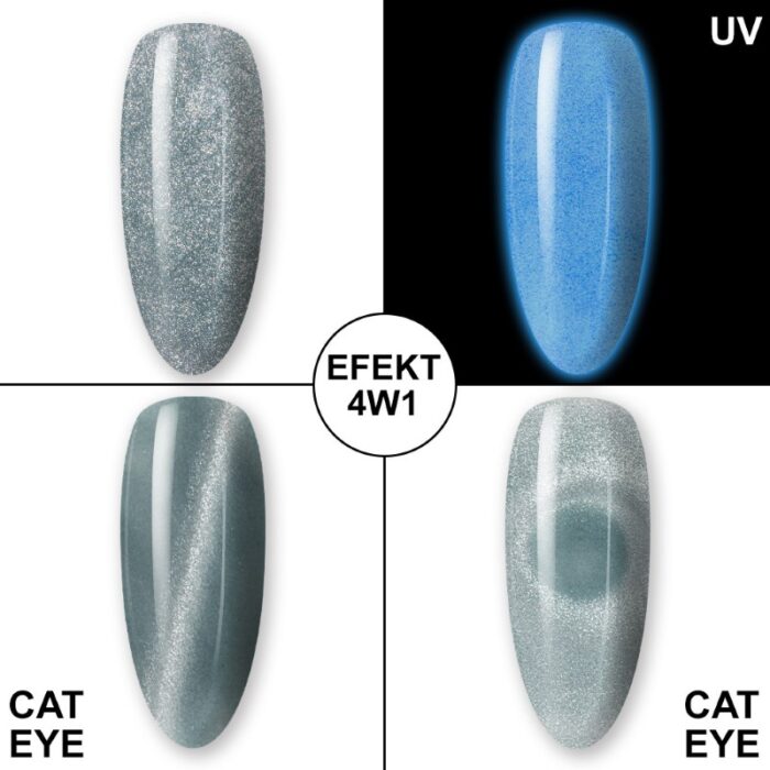 Esmalte semipermanente Molly Lac Night Glowing Precious 5 ml 677