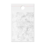 Foil Transfer Mariposas Blanco y Negro