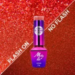 Esmalte semipermanente Molly Lac Flashing Lights Summer Edition Queen Of Love 5 ml 645