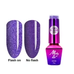 Esmalte semipermanente Molly Lac Flashing Lights Summer Edition Fig Fiction 5 ml 648