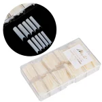 Tips cuadrados XXL Natural 500 uds