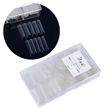 Tips cuadrados XXL Transparentes 500 uds