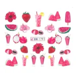 Pegatina uñas al Agua BN 1791