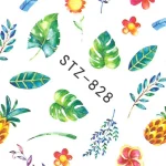 Pegatina uñas al Agua STZ 828