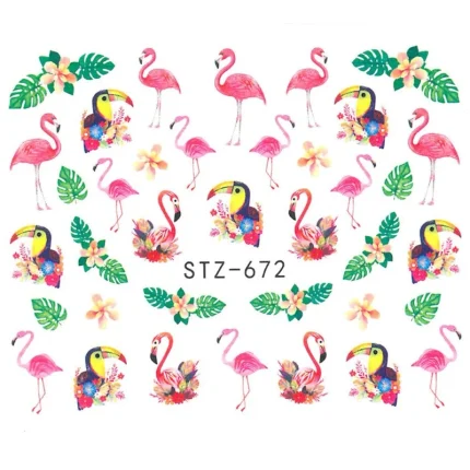 Pegatina uñas al Agua STZ 672