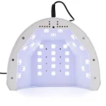Lámpara de uñas AlleLux 1 LED/UV 48W Plata
