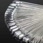 Muestrario Abanico forma almendra 50 uñas Color Transparente