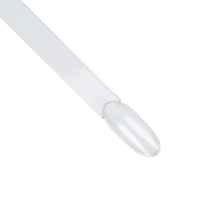 Muestrario Abanico forma almendra 50 uñas Color Transparente