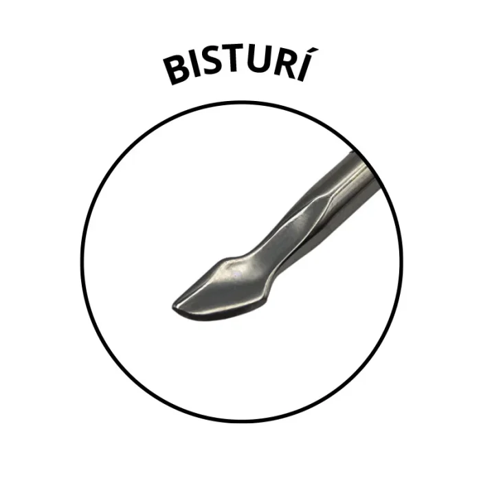 Kaitei Empujador Cutículas Sirena Clásico para manicura y pedicura