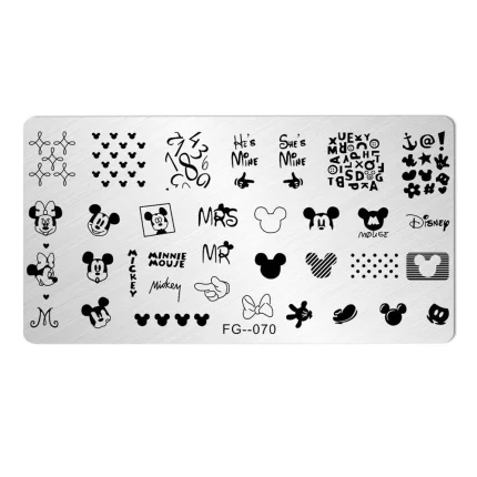 Placa para stamping FG-070