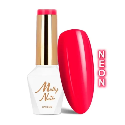 Esmalte semipermanente Molly Lac Pinky Red 8 gr 76 Hema Free