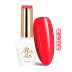 Esmalte semipermanente Molly Lac Neon Red 8 gr 77 Hema Free