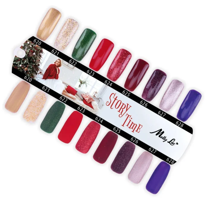 Esmalte semipermanente Molly Lac Magic Night 8 gr 628 Hema di-Hema Free - Imagen 3