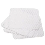 Cuadraditos de Celulosa Perforados en Caja 5x5cms 200 uds. Blancos