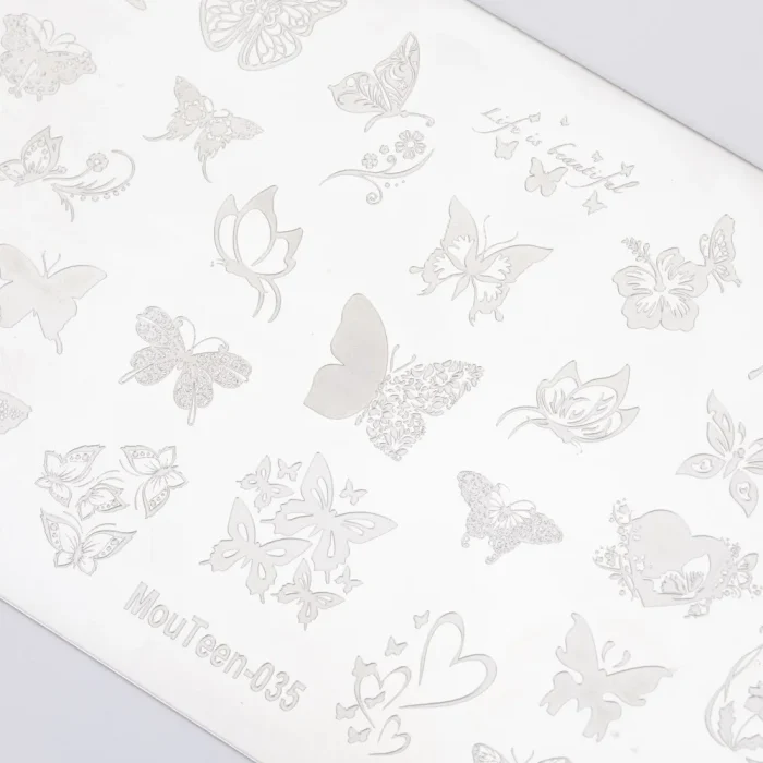 Placa para stamping Mariposas MouTeen 035