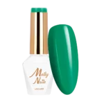 Esmalte semipermanente Molly Nails Green Grass Nº728 Hema Di-Hema Free 8grs.