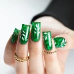 Molly Lac Crystal Glass Top No Wipe Green Hema/Di-Hema Free 10g - Imagen 3