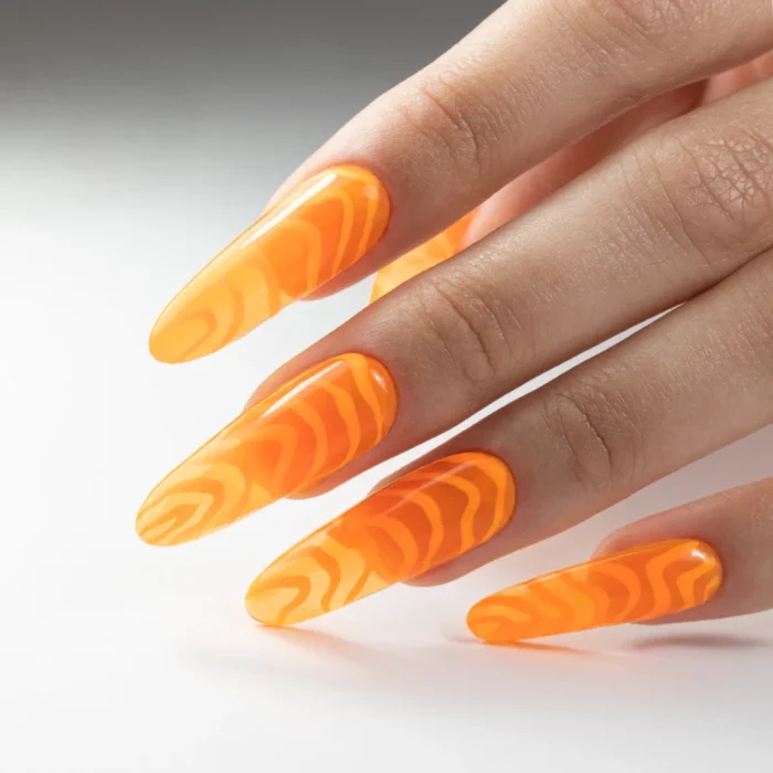 Molly Lac Crystal Glass Top No Wipe  Orange Hema/Di-Hema Free 10g - Imagen 3