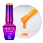 Molly Lac Crystal Glass Top No Wipe Orange Hema/Di-Hema Free 10g