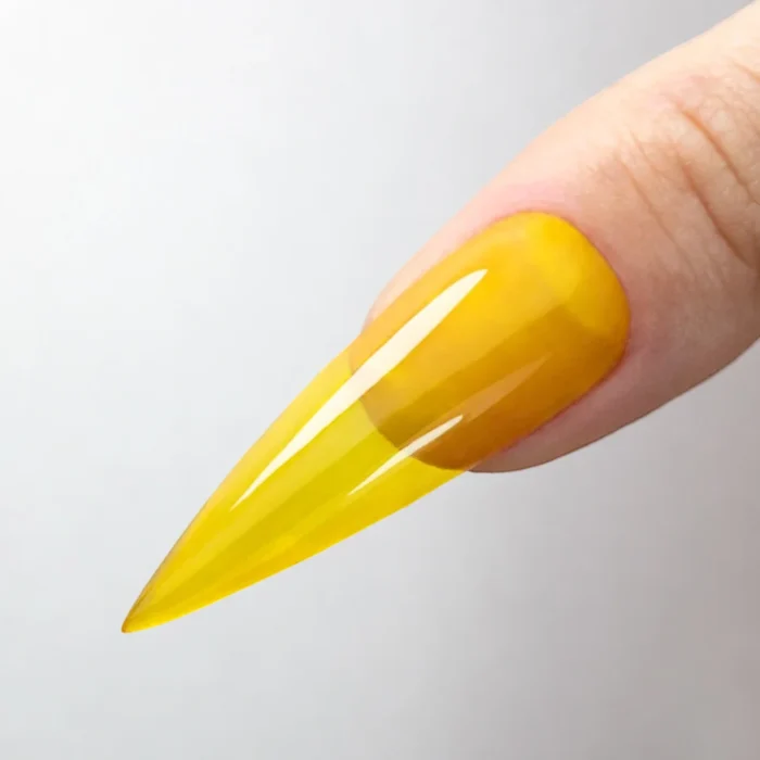 Molly Lac Crystal Glass Top No Wipe Yellow Hema/Di-Hema Free 10g - Imagen 5