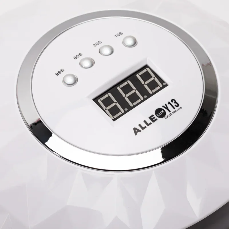 Lámpara de uñas AlleLux Y13 de 248W: potencia y seguridad para manicuras profesionales