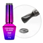 Molly Lac Crystal Glass Top No Wipe Black Hema/Di-Hema Free 10g
