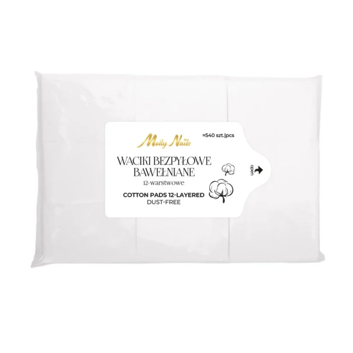 Molly Nails Celulosa Rígida Blanca 540 uds