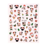 Pegatina uñas Navidad Disney JO-2581