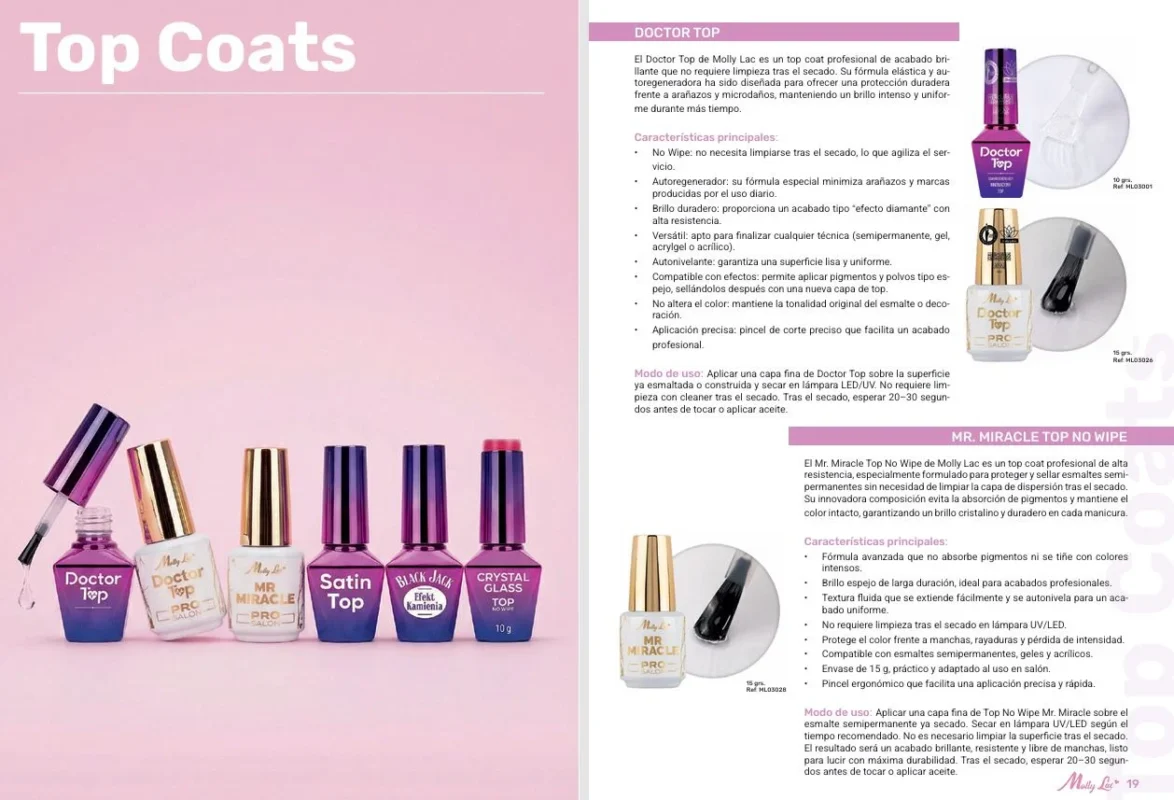 ¡Ya disponible el nuevo catálogo de Molly Lac! 💅✨
