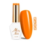Esmalte semipermanente Molly Lac Juicy Orange 8 gr. nº 72 Hema di-Hema Free