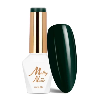 Esmalte semipermanente Molly Lac Deep Green 8 gr. nº 087 Hema di-Hema Free