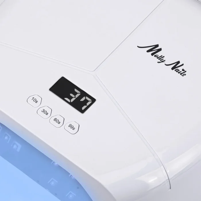 Lámpara Molly Nails BQ‑L8 298W Blanca – Potencia, precisión y curado profesional - Imagen 6