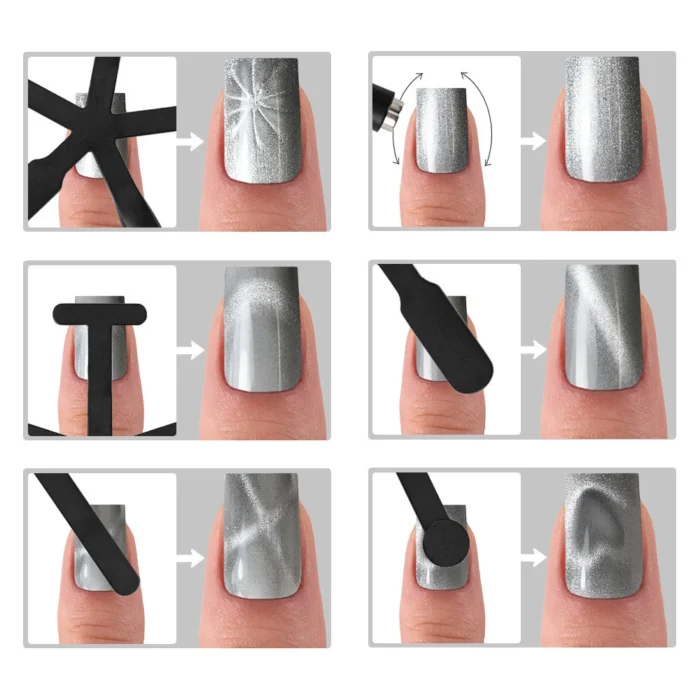 Esmalte Semipermanente Molly Lac Cat Eye Pastel Honey 8 grs. nº 277 Hema di-Hema Free - Imagen 4