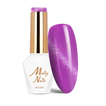 Esmalte Semipermanente Molly Lac Cat Eye Pastel Violet 8 grs. nº 273 Hema di-Hema Free
