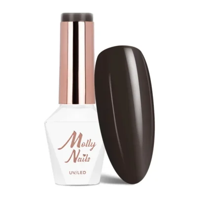 Esmalte semipermanente Molly Lac Dark Chocolate 8 grs. nº 300 Hema di-Hema Free