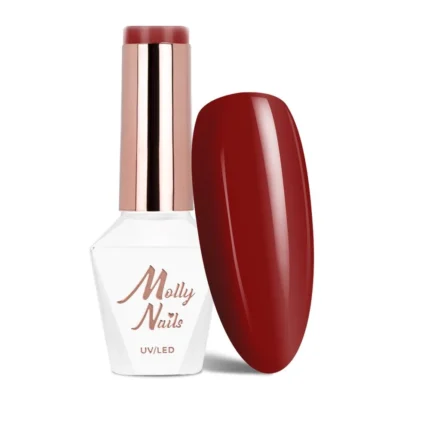 Esmalte semipermanente Molly Lac Burgundy 8 grs. nº 301 Hema di-Hema Free