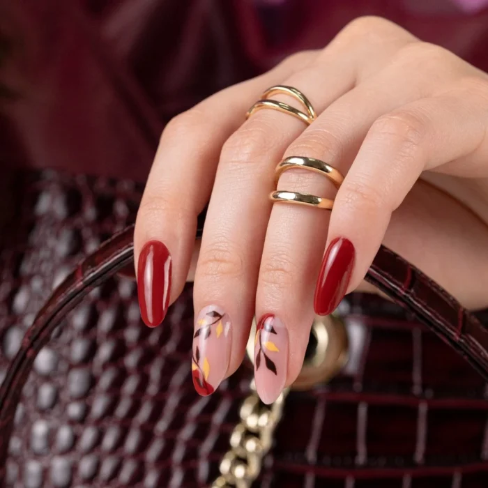 Esmalte semipermanente Molly Lac Burgundy 8 grs. nº 301 Hema di-Hema Free
